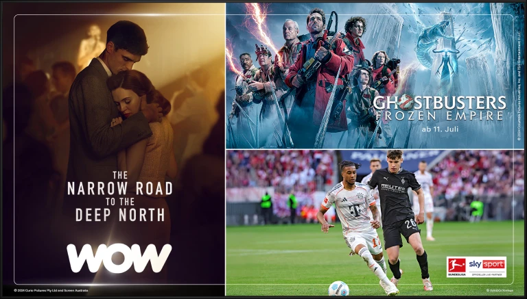Serien und Filme Poster: And Just Like That die neue Staffel, Wicked, Sky Sport. Bei WOW
